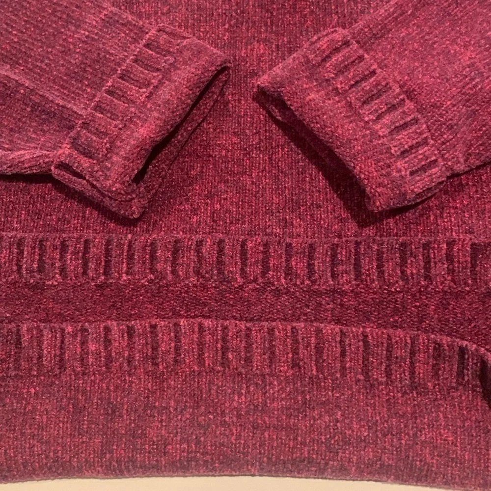 NWOT Karen Scott Pullover Quater Zip Sweater Size P/XLarge - Picture 11 of 12